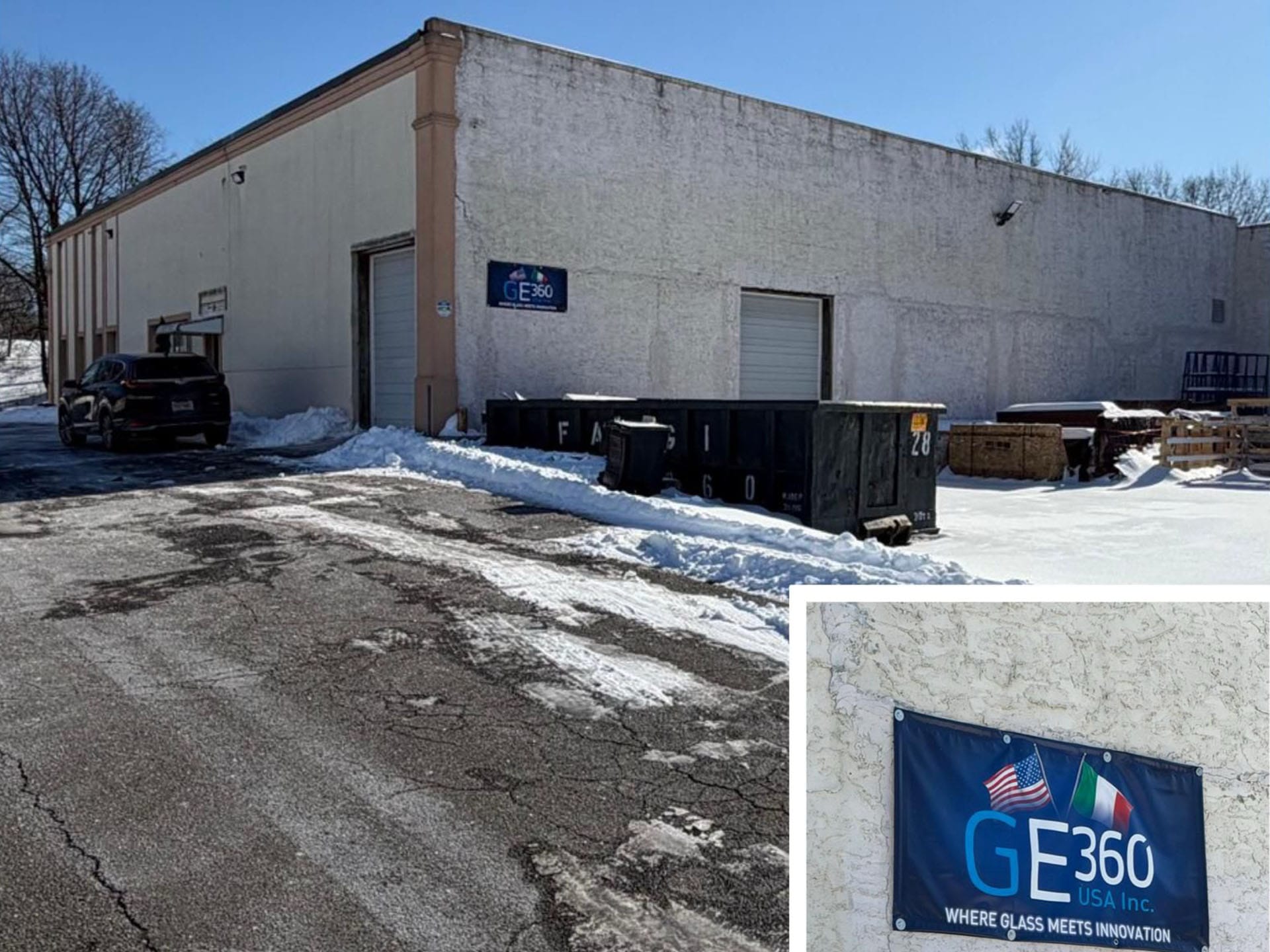 GE360 USA headquarters and glass fabrication facility in East Brunswick, NJ